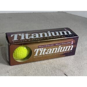 Vintage Breast Cancer Awareness Pink Ribbon Logo TiTech Yellow Set of 3